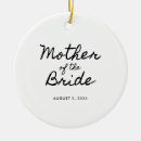 Search for mother of the bride ornaments Script