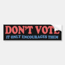 Search for vote bumper stickers Voting