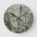 Search for new york city clocks Black and white
