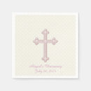 Search for cross napkins Pink