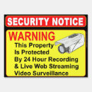 Search for security camera signs Protection