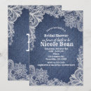 Search for denim and white invitations Country