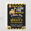 Search for stop the traffic birthday invitations Engineer