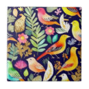 Search for floral tiles Blue