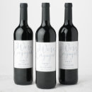 Search for engagement wine labels Modern minimalist