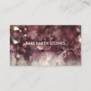 Search for geology business cards Stones
