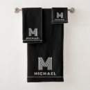 Search for masculine bath towels Stylish