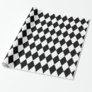 Search for harlequin wrapping paper Black