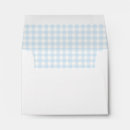 Search for cute envelopes Gingham
