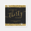 Search for 90th birthday napkins Glitter