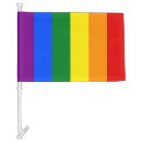 Search for rainbow car flags queer