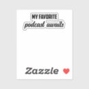 Search for podcast stickers True crime podcast