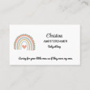 Search for child care business cards Pet sitter