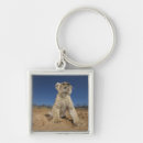 Search for lion keychains Sitting