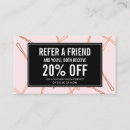 Search for hairdresser referral cards Salon