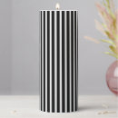 Search for black and white stripes candles Pattern