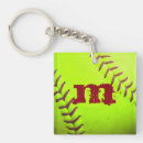 Search for softball keychains Yellow