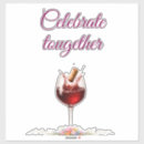 Search for glass wedding stickers Classic