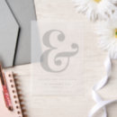 Search for vellum save the dates Typography