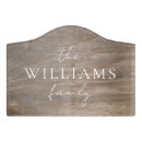 Search for family name door signs Farmhouse