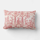 Search for red toile pillows Toile de jouy