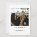 Search for best friend bridesmaid cards Minimalist