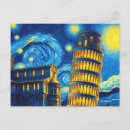Search for leaning tower of pisa postcards Italy
