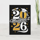 Search for masters degree graduation cards Diploma