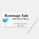 Search for garage sale signs Rummage