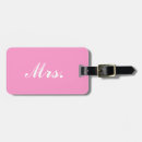 Search for his and hers luggage tags Mr and mrs