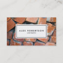Search for brick business cards Modern