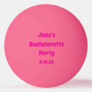 Search for bachelorette party ping pong balls Bride