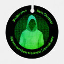 Search for cyber ornaments Hacker