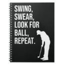 Search for golf notebooks Dad