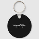 Search for one day at a time keychains Cute