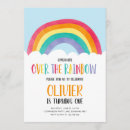 Search for over the rainbow invitations Watercolor