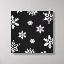 Search for snowflakes canvas prints Design