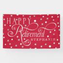 Search for retirement party banners Black