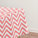 Search for coral tablecloths Stripes