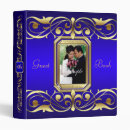 Search for guest book binders Gold