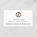 Search for nail technician loyalty cards Simple