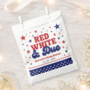 Search for baby shower favor bags Red white and due