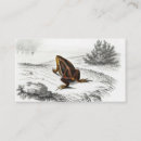 Search for frog business cards Reptile