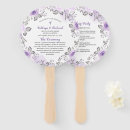Search for purple wedding programs Botanical garden