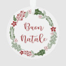 Search for italian ornaments Red and green