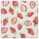 Search for strawberry fabric Watercolor