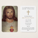 Search for sacred heart prayer cards Holy