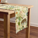 Search for floral table runners Green