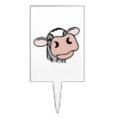 Search for farm animal cake toppers Cow