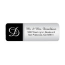 Search for silver and black labels Elegant